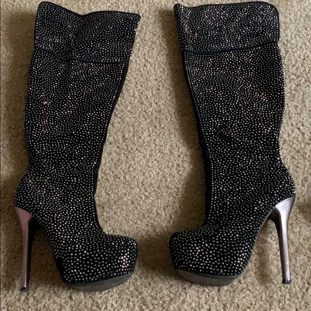Knee high boots